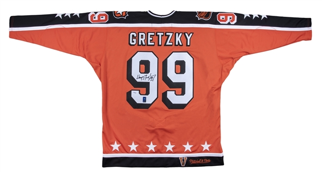 Wayne Gretzky Signed 1984 Vintage NHL All-Star Game Campbell Jersey 33/99 (Beckett)